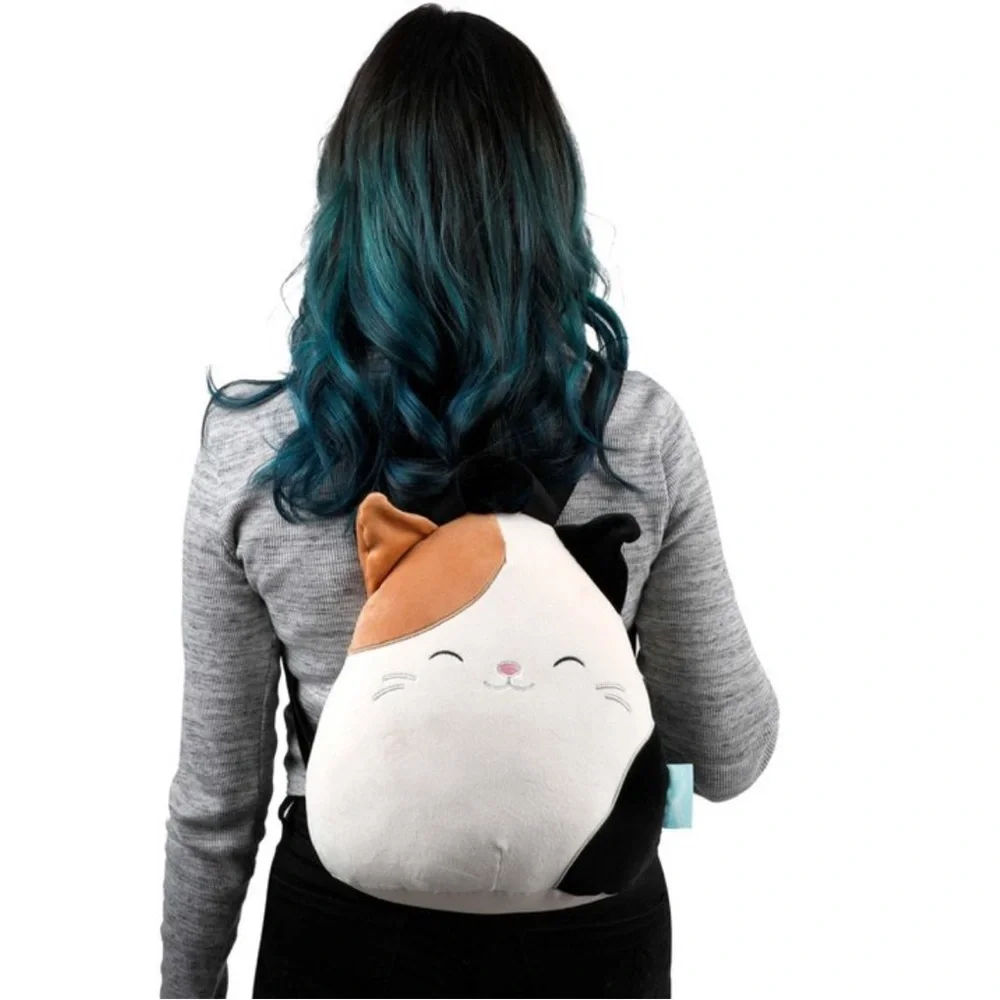 Squishmallows Cam The Cat Plush Backpack - Picture 4 of 4